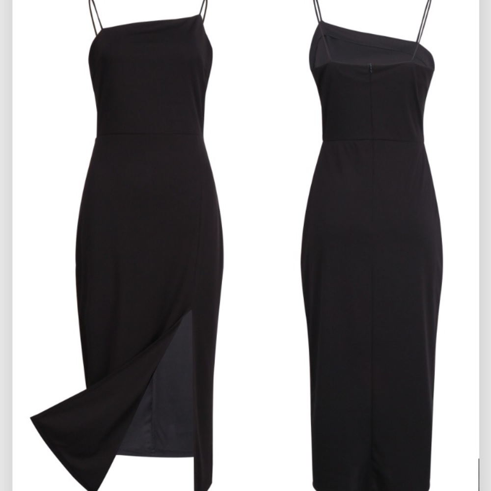 Asymmetrical top midi dress - Picture 7 of 8